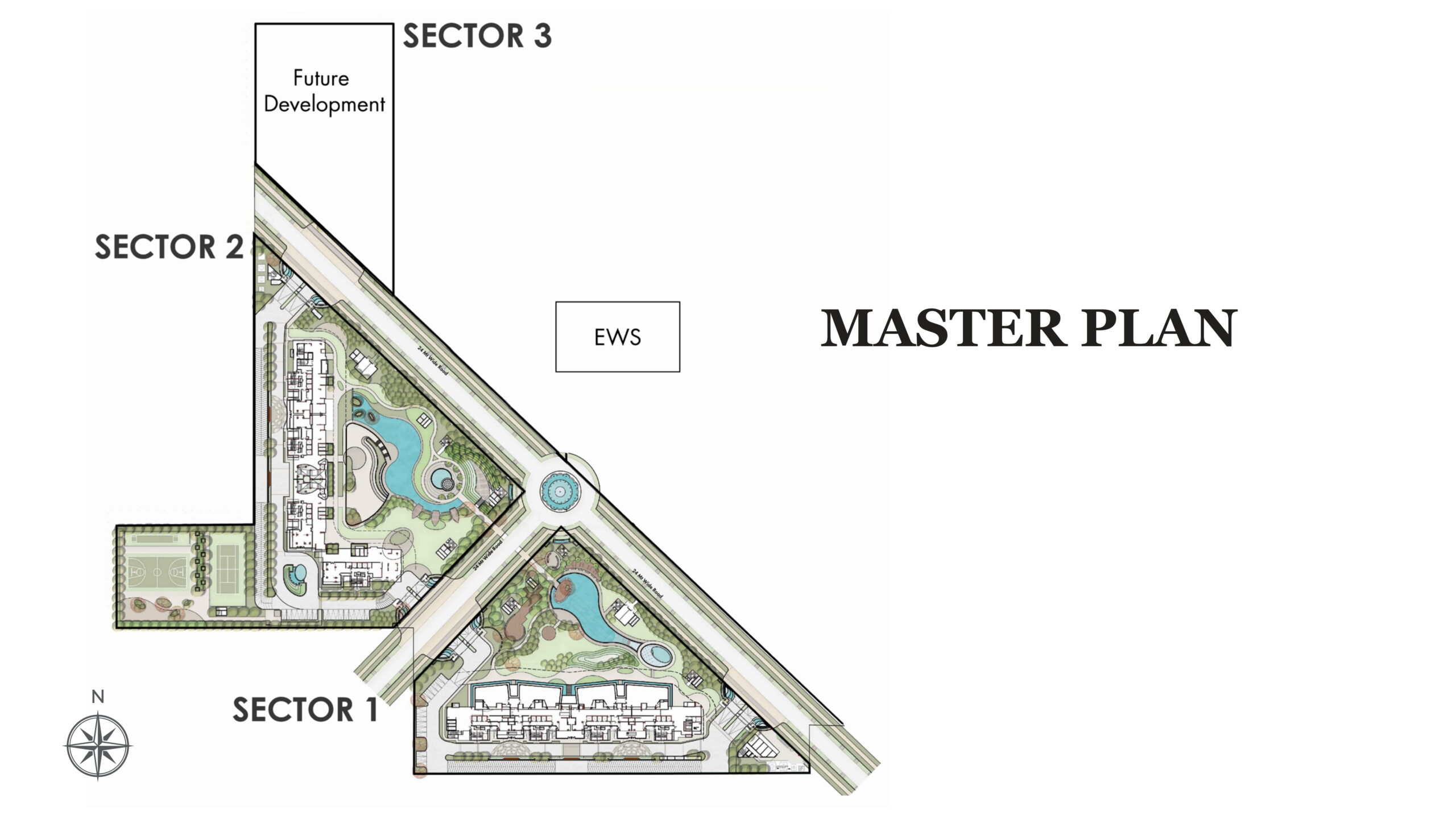 Whiteland The Aspen Iconic Site Plan